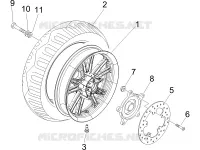 Roue arrière