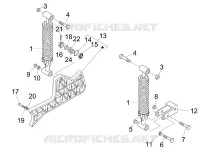 Suspension arrière - Amortisseur/s