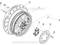 Roue arrière