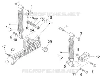 Suspension arrière - Amortisseur/s