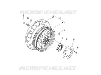 Roue arrière