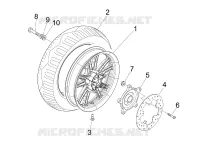 Roue arrière