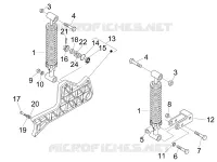 Suspension arrière - Amortisseur/s