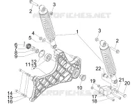 Suspension arrière - Amortisseur/s