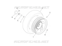 Roue arrière