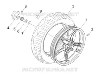 Roue arrière