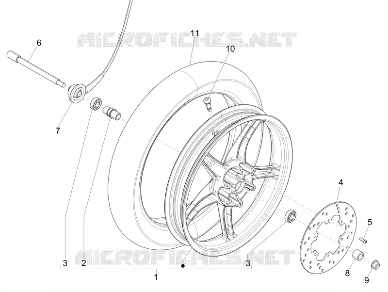 Front wheel