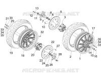 Roue avant
