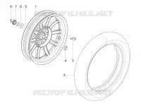 Roue arrière