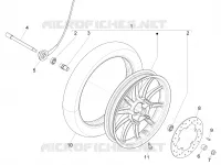 Roue avant