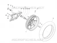 Roue arrière