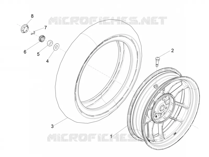 ROUE ARRIERE