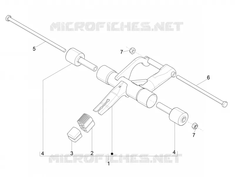 Bras oscillant