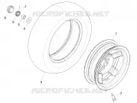 Roue arrière