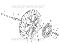 Roue avant