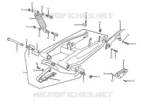 Suspension arrière - Amortisseur/s