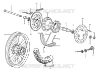 Roue arrière