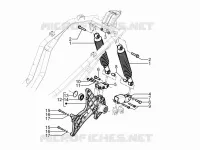 Suspension arrière - Amortisseur/s