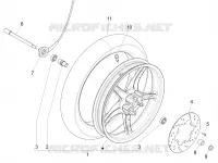 Roue avant