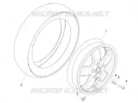 Roue avant
