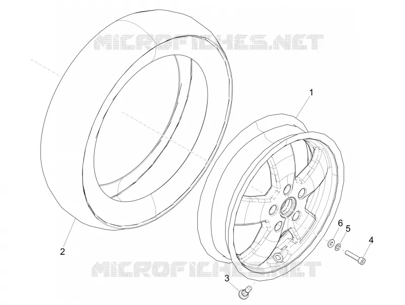Roue avant