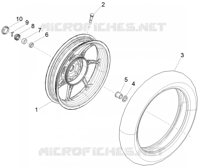 ROUE ARRIERE