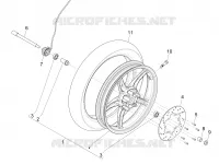 Roue avant