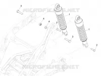 Suspension arrière - Amortisseur/s