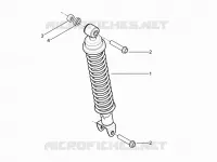 Suspension arrière - Amortisseur/s