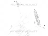 Suspension arrière - Amortisseur/s