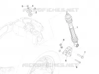Suspension arrière - Amortisseur/s