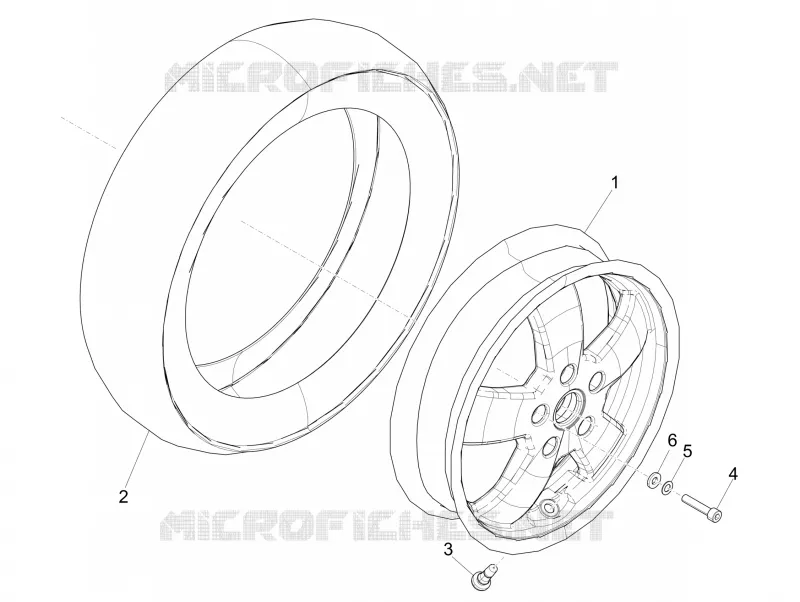 Roue avant
