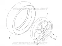 Roue avant