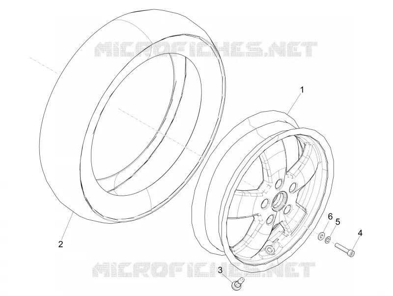 Roue avant