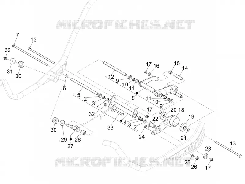 Bras oscillant