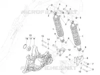Suspension arrière - Amortisseur/s
