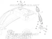 Suspension arrière - Amortisseur/s