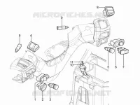 Inverseurs - Commutateurs - Boutons - Interrupteurs
