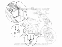 Relais - Batterie - Avertisseur sonore
