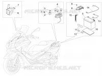 Relais - Batterie - Avertisseur sonore