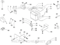 Relais - Batterie - Avertisseur sonore