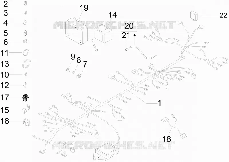Faisceau de câbles principal