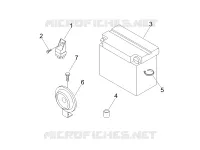 Relais - Batterie - Avertisseur sonore