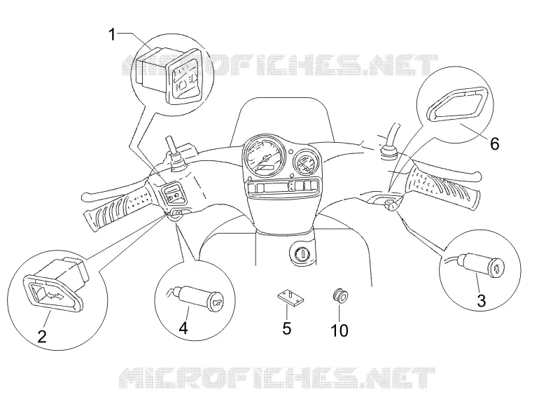 Inverseurs - Commutateurs - Boutons - Interrupteurs