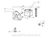 Relais - Batterie - Avertisseur sonore