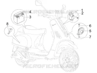 Relais - Batterie - Avertisseur sonore