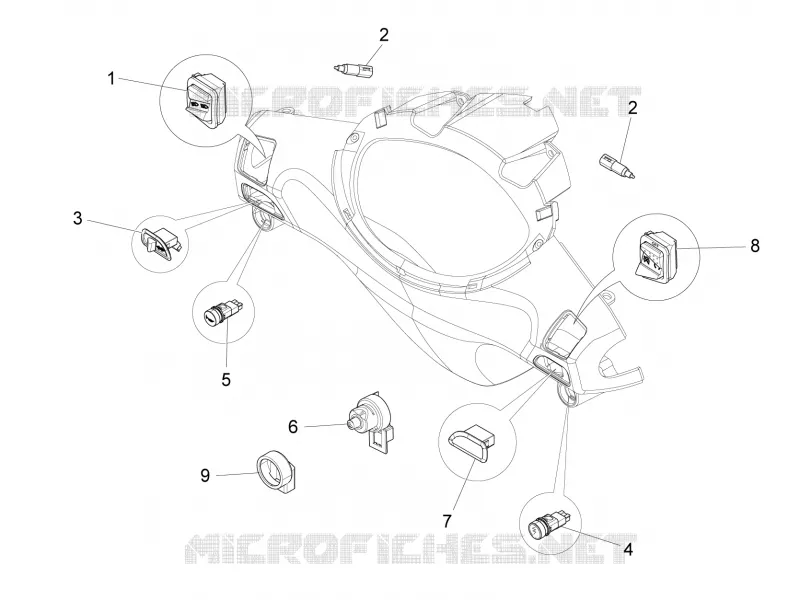 Inverseurs - Commutateurs - Boutons - Interrupteurs