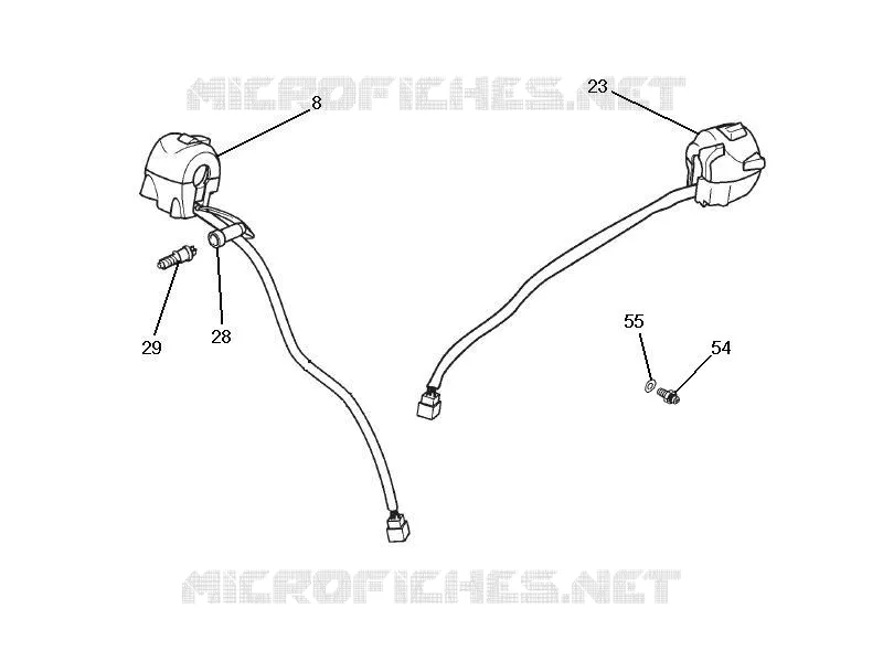 Inverseurs - Commutateurs - Boutons - Interrupteurs