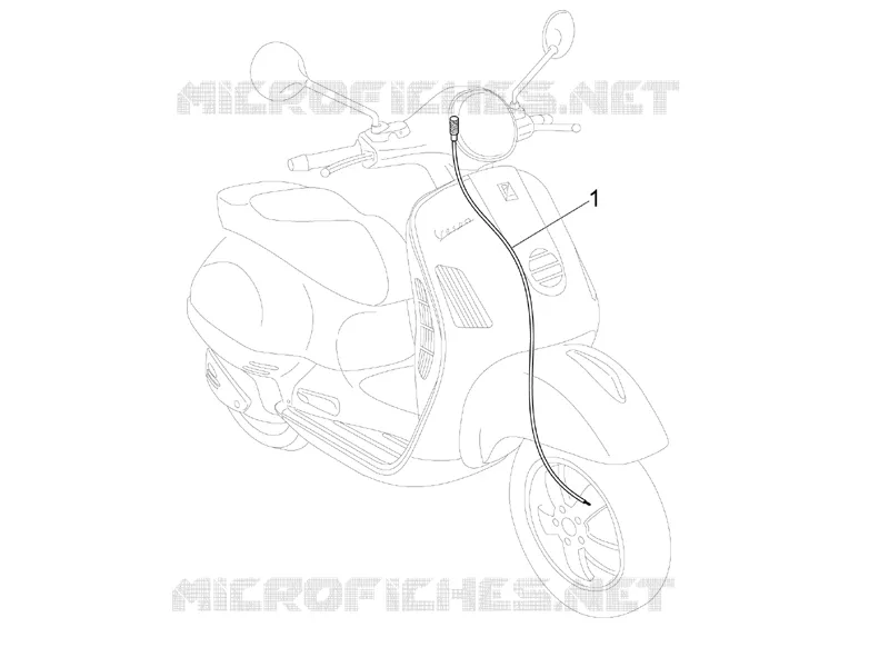 Transmissions VESPA VESPA-SCOOTER 125 GRANTURISMO 2006  Granturismo L E3