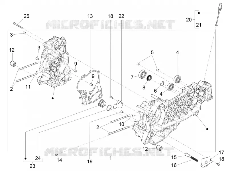 Carter VESPA VESPA-SCOOTER 300 GTS 2016  GTS ie ABS E4